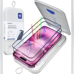 MOCOLL iPhone 16 Pro Max Tempered Glass 9H  /Anti-Blue light Eye Protection